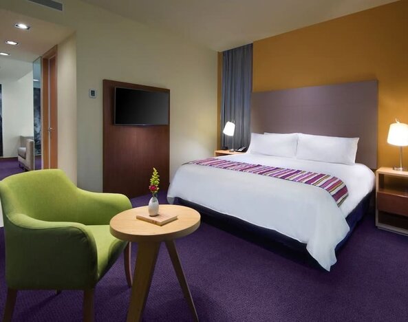 Day use room at Hilton Garden Inn Monterrey Aeropuerto.