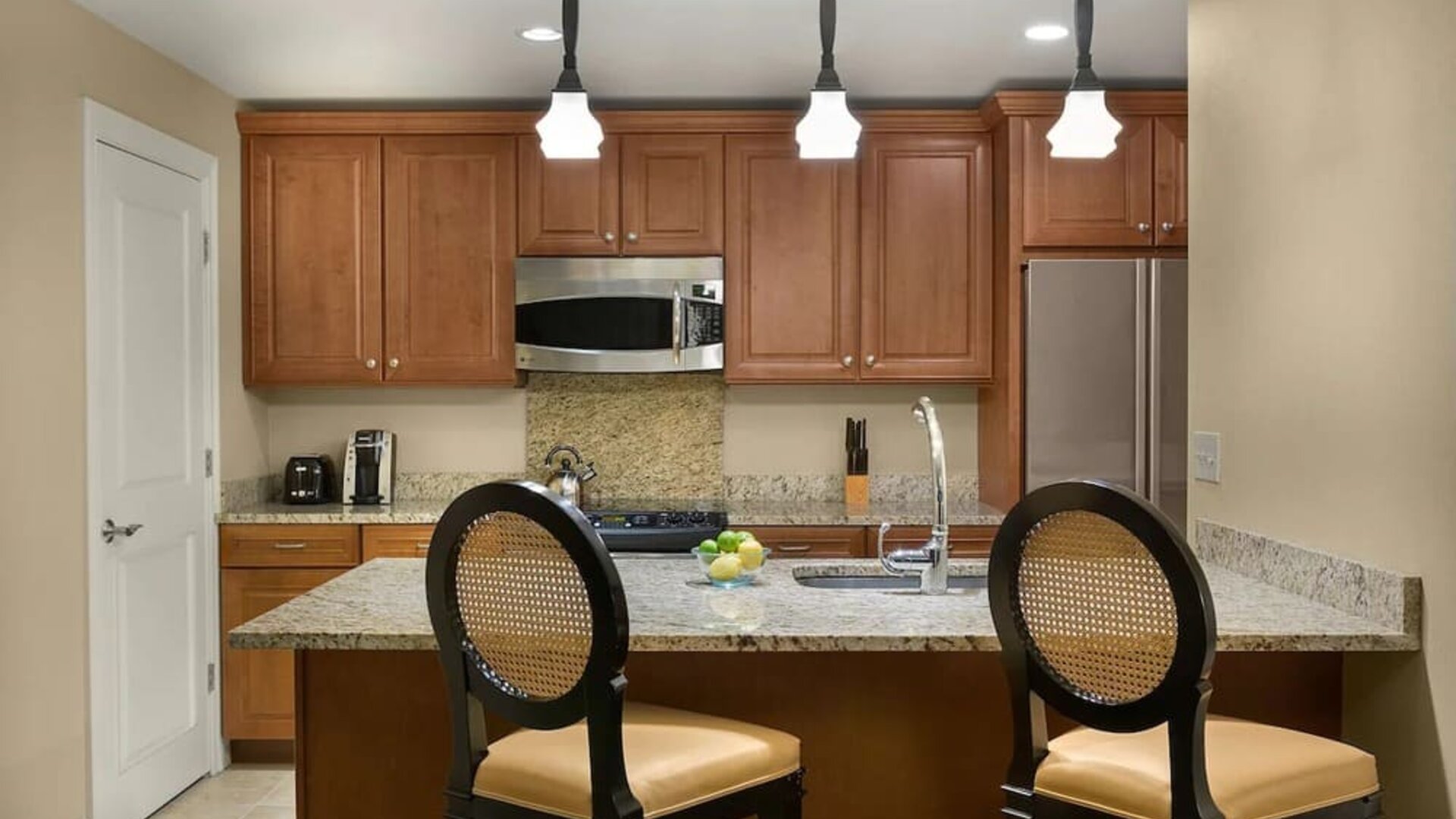 Day use room with kitchen at The Chase Park Plaza Royal Sonesta St. Louis.