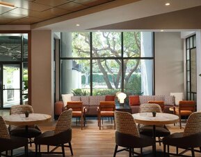 Dining area at Sonesta Irvine.