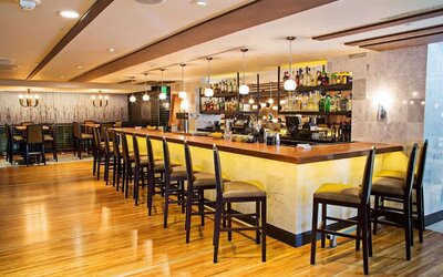 Hotel bar at Royal Sonesta Washington DC Dupont Circle.