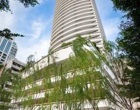 Hotel exterior at Fraser Suites Sukhumvit, Bangkok.
