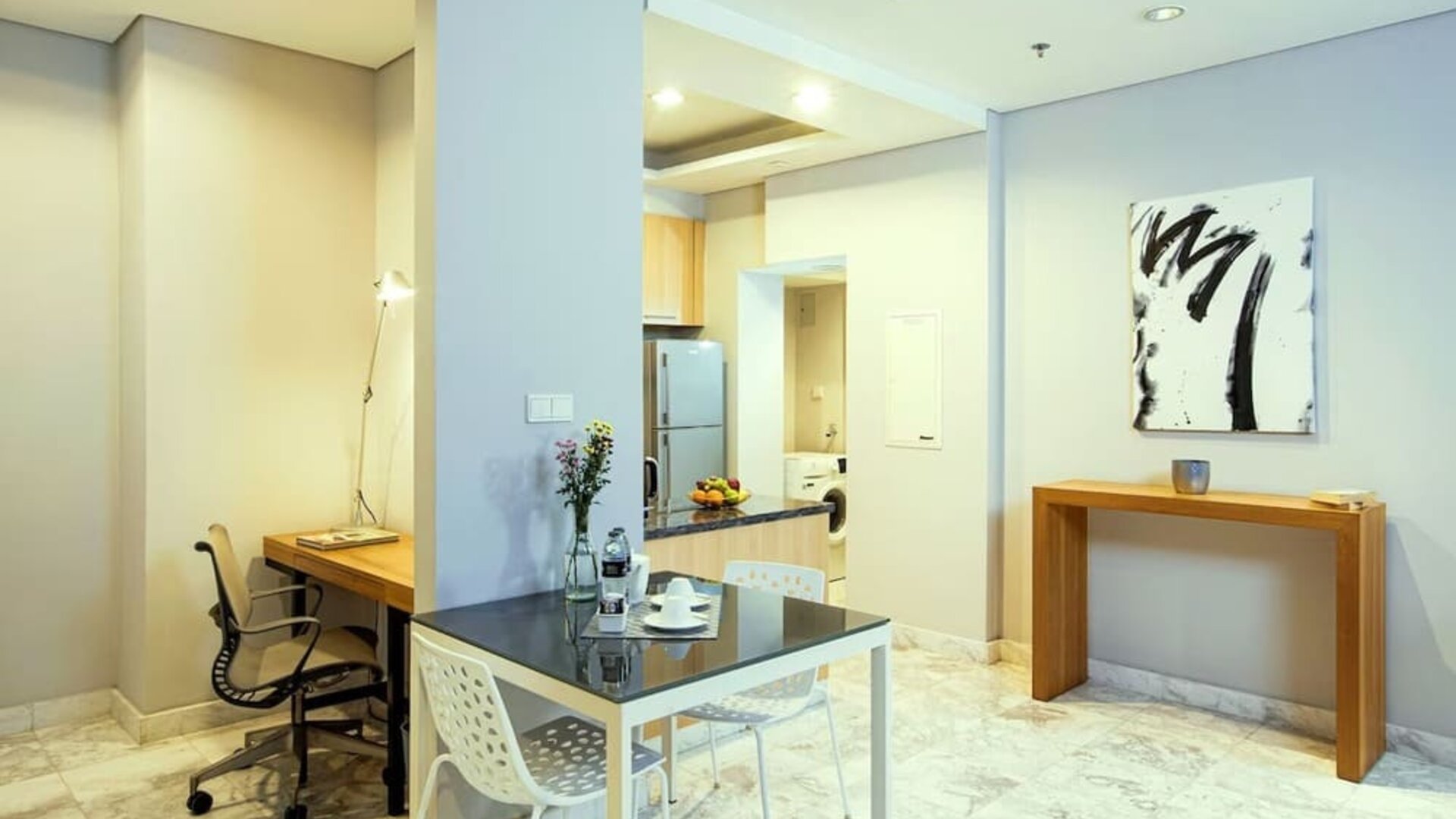 Day use room with work space at Fraser Residence Sudirman Jakarta.
