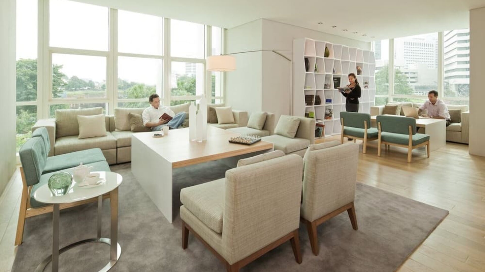 Meeting room at Fraser Residence Sudirman Jakarta.