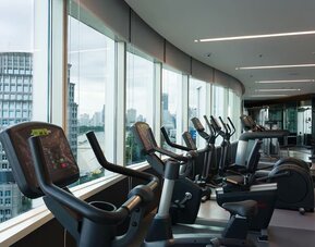 Fitness center at Modena By Fraser Bangkok.