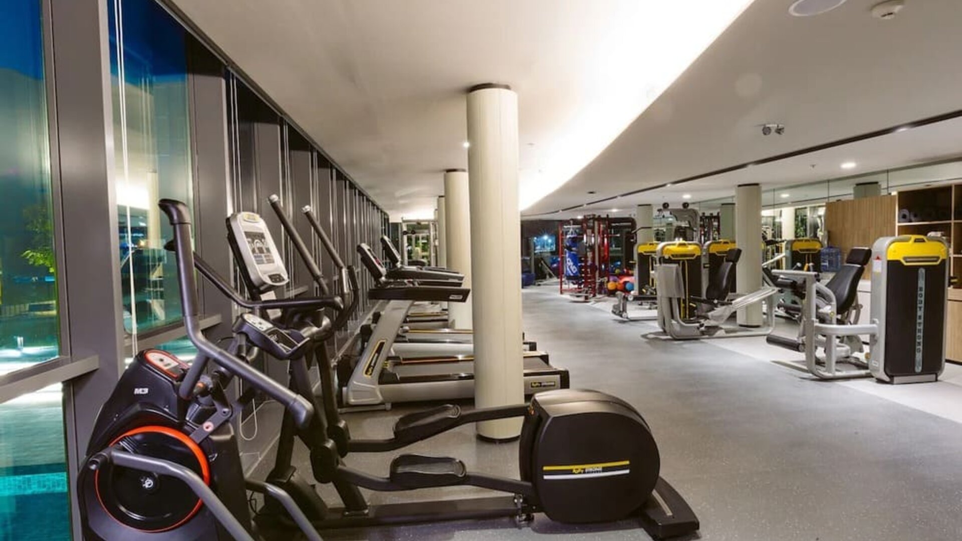 Gym available at Modena By Fraser Buriram.
