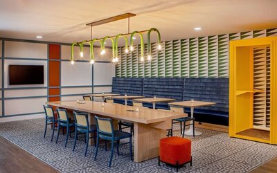 Meeting room at Sonesta Select Boston Foxborough Mansfield.