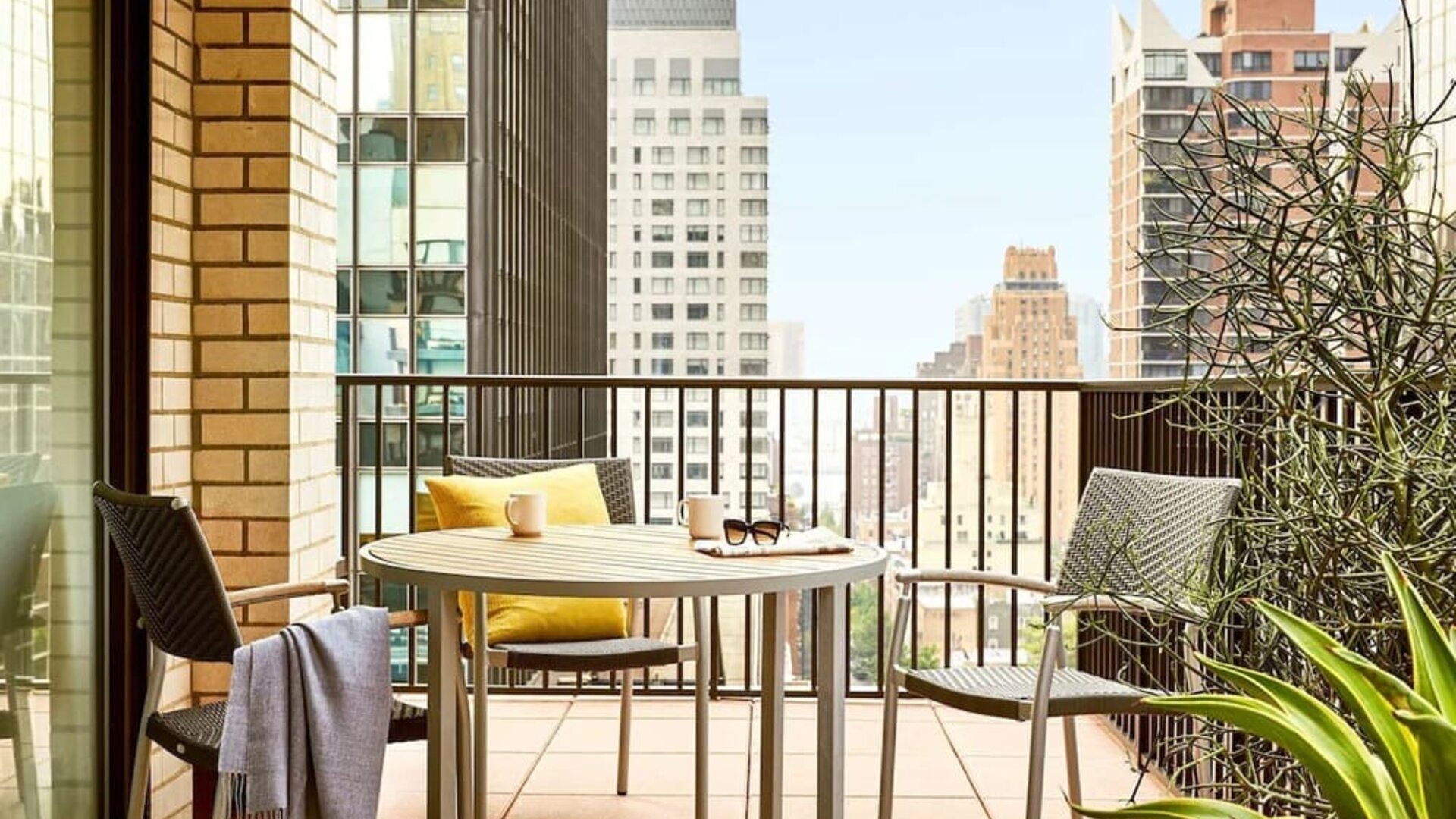 Day use room with balcony at The Fifty Sonesta Select New York.