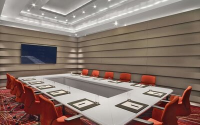 Meeting room at V Hotel Dubai.