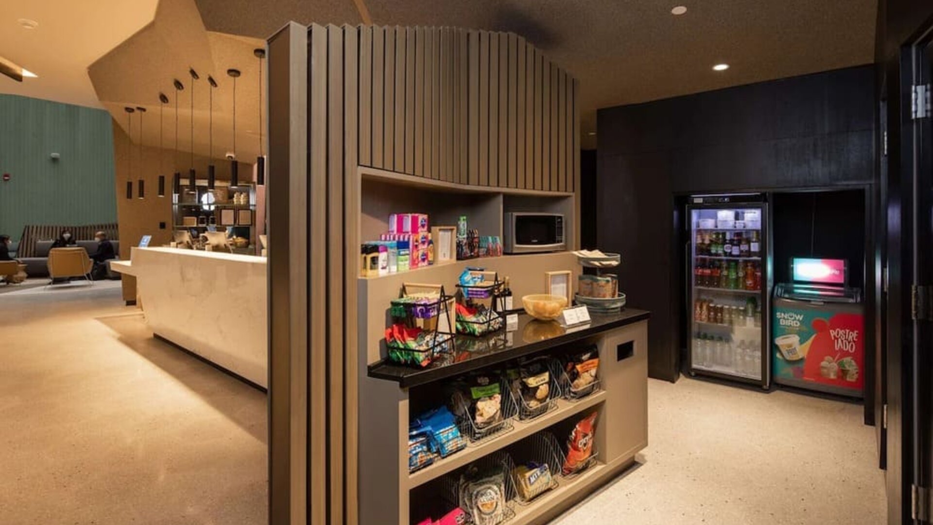 Snack bar at Hilton Garden Inn Lima Miraflores.