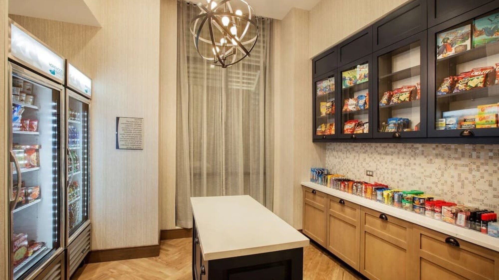 Snack bar at Homewood Suites By Hilton Louisville Downtown.