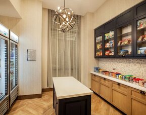 Snack bar at Homewood Suites By Hilton Louisville Downtown.