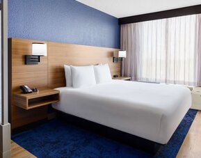 King room with natural light at Hyatt Place Orlando I-Drive.