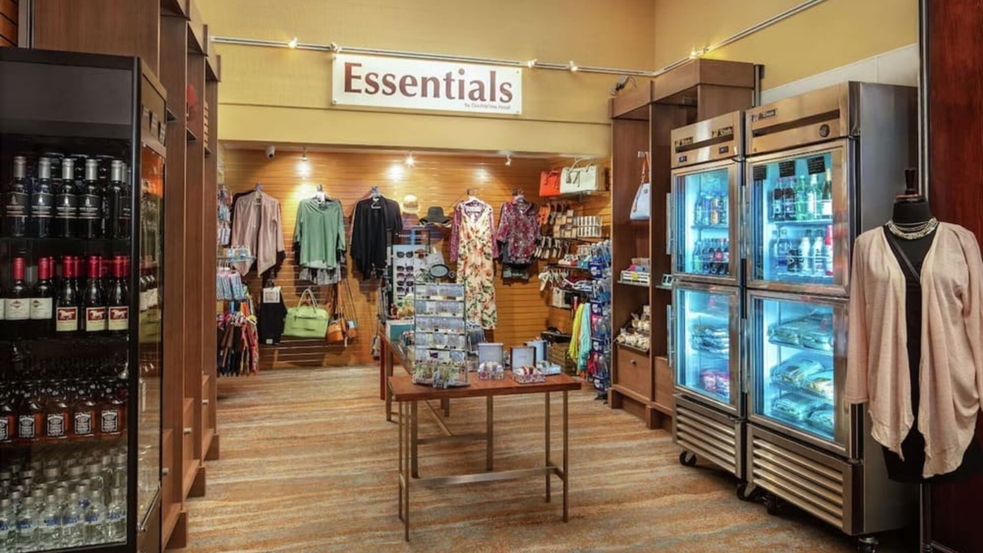 Snack bar at DoubleTree By Hilton Ontario Airport.