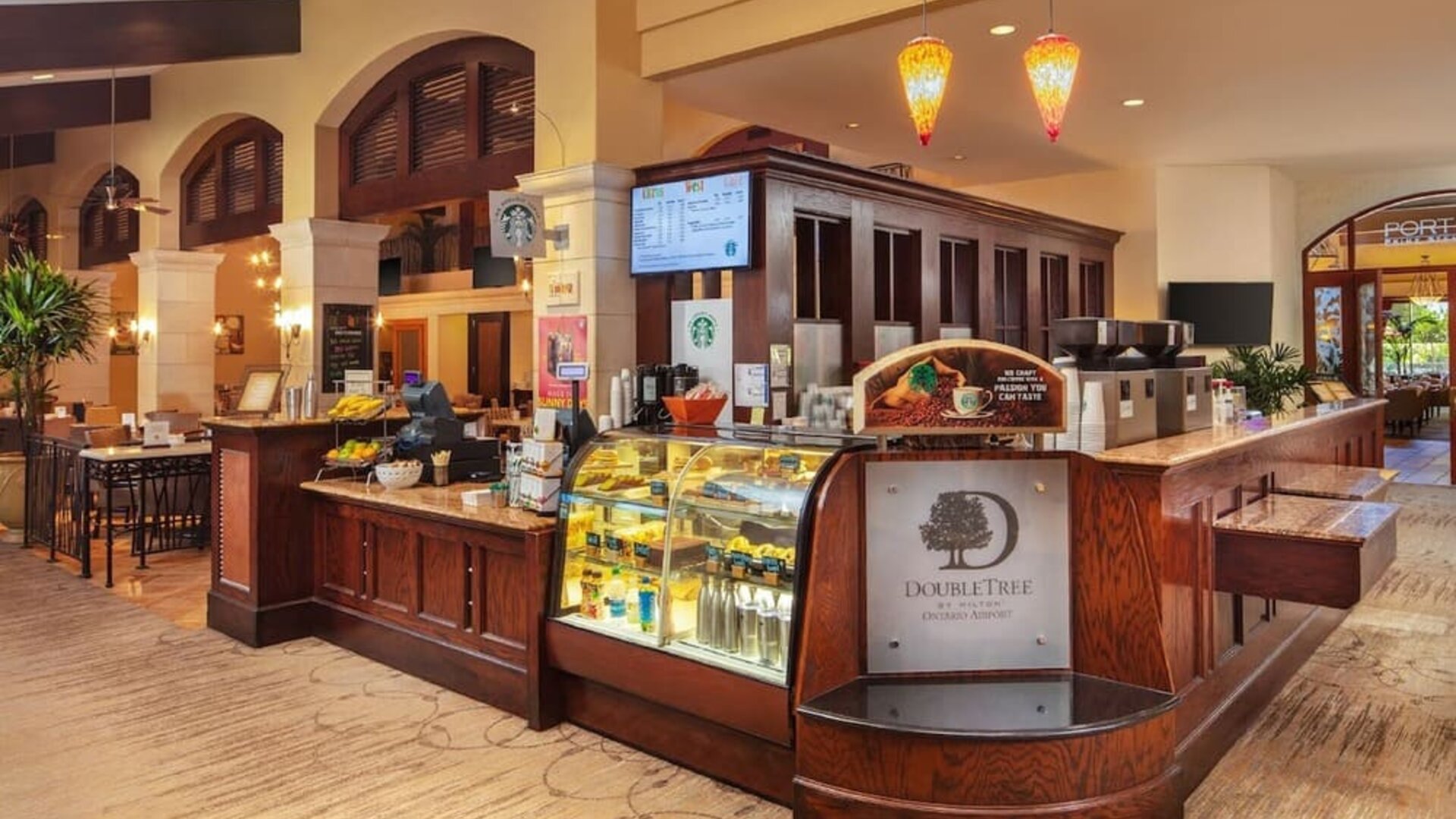 Breakfast available at DoubleTree By Hilton Ontario Airport.