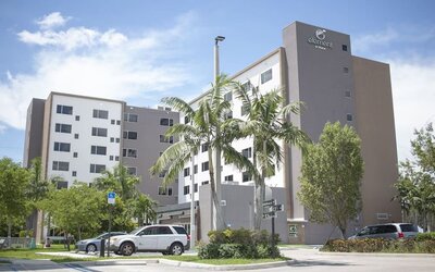 Parking available at Element Miami Doral.