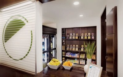 Snack bar and convenience store at Element Miami Doral.
