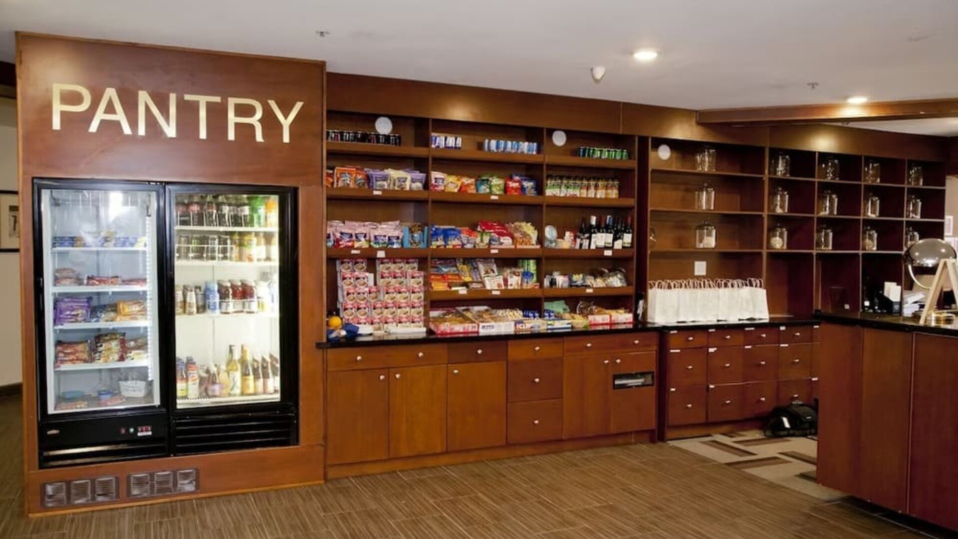 Snack bar at La Hacienda San Jose Silicon Valley.