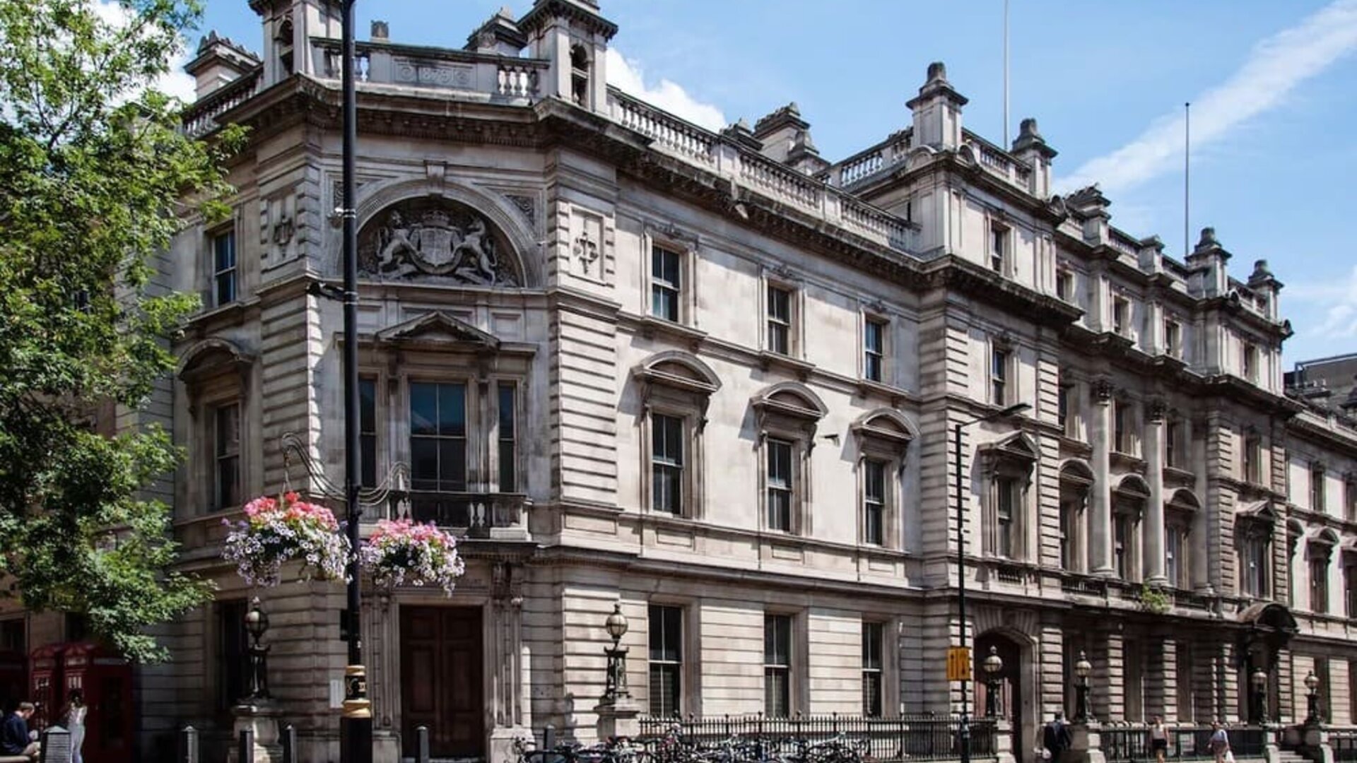 Hotel exterior at NoMad London.