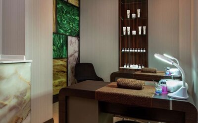 Beauty salon at Hilton Aberdeen TECA.