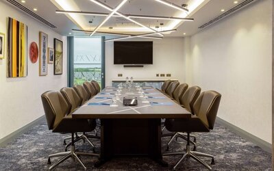 Meeting room at Hilton Aberdeen TECA.