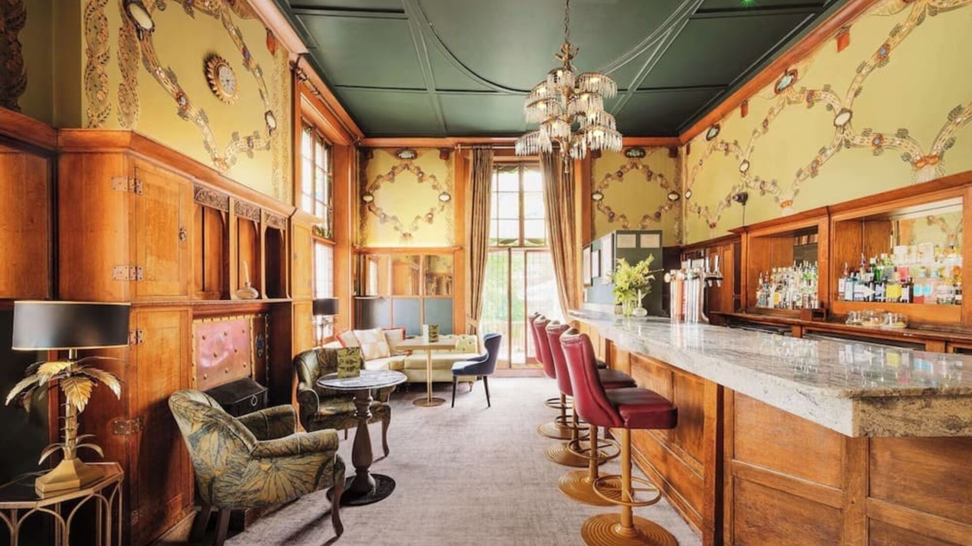 Hotel bar at Elmbank York, Tapestry Collection By Hilton.