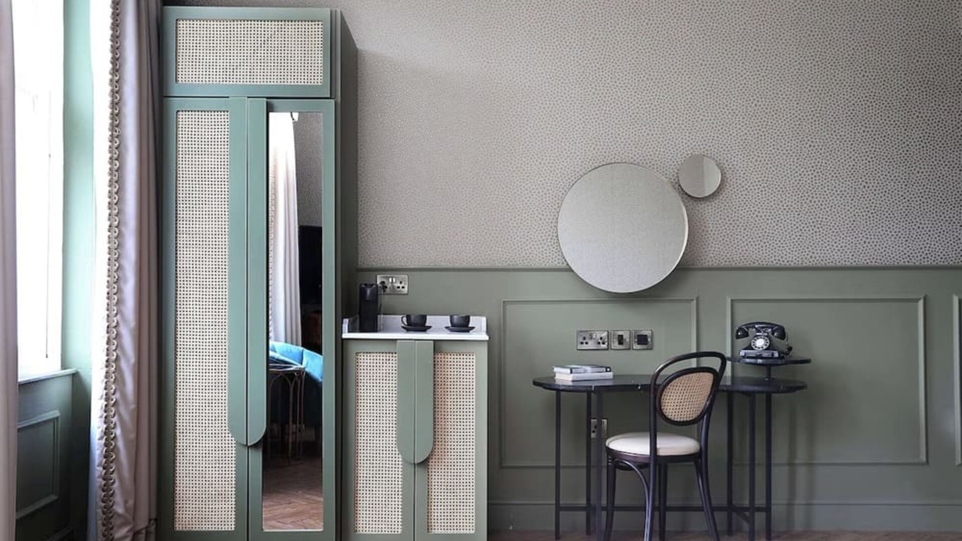 Day use room with cupboard at Elmbank York, Tapestry Collection By Hilton.