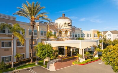 Hotel exterior at Hotel Marguerite.