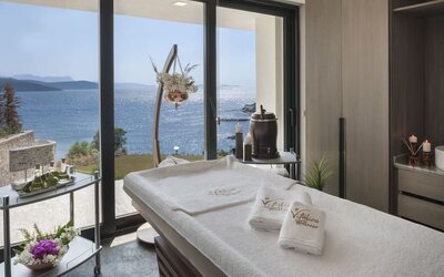 Spa and massage available at Le Méridien Bodrum Beach Resort.