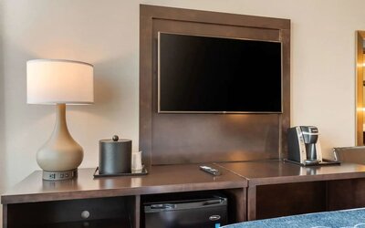 TV available in day use rooms at Comfort Inn Prospect Park-Brooklyn.