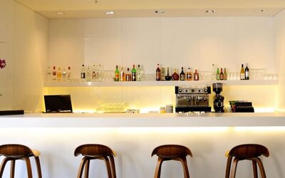 Hotel bar at Prima Vera Hotel.