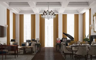 Lobby and lounge at InterContinental New York Barclay.