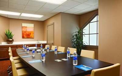 Meeting room at Hyatt House Pleasanton.
