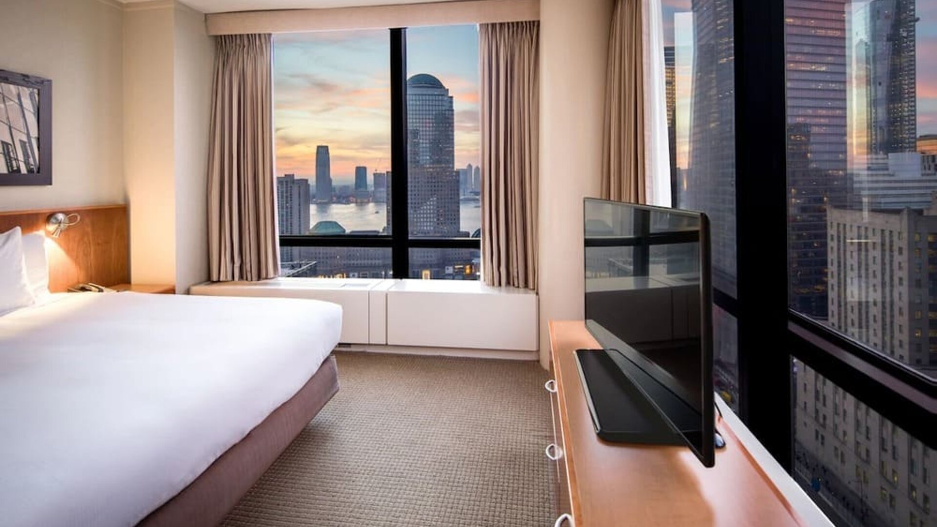 Day use room with city views at M Social New York Downtown.