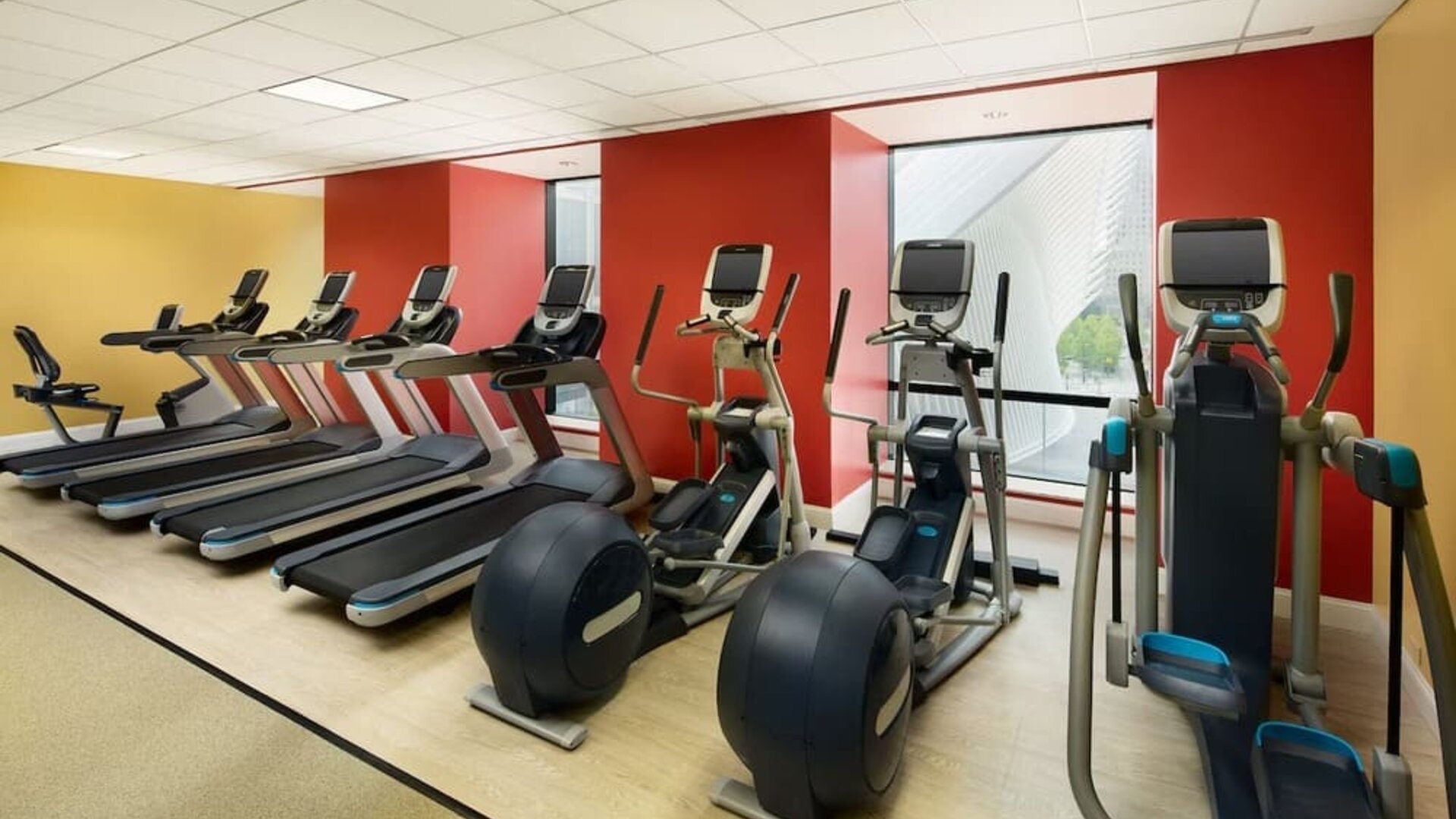 Ftiness center at M Social New York Downtown.