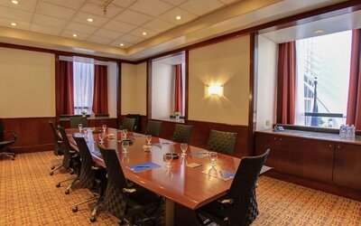 Meeting room at M Social New York Downtown.