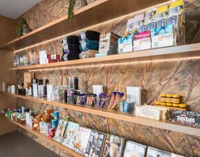 Snack bar and convenience store at Rydges Sydney Airport Hotel.