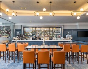 Dining area at DoubleTree By Hilton Brighton Metropole.