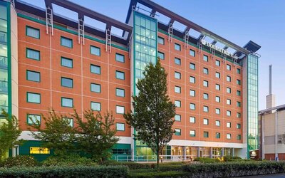 Hotel exterior at DoubleTree By Hilton Woking.