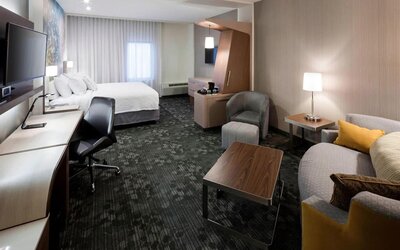 Spacious day use room at Courtyard By Marriott Houston North/ Shenandoah.  