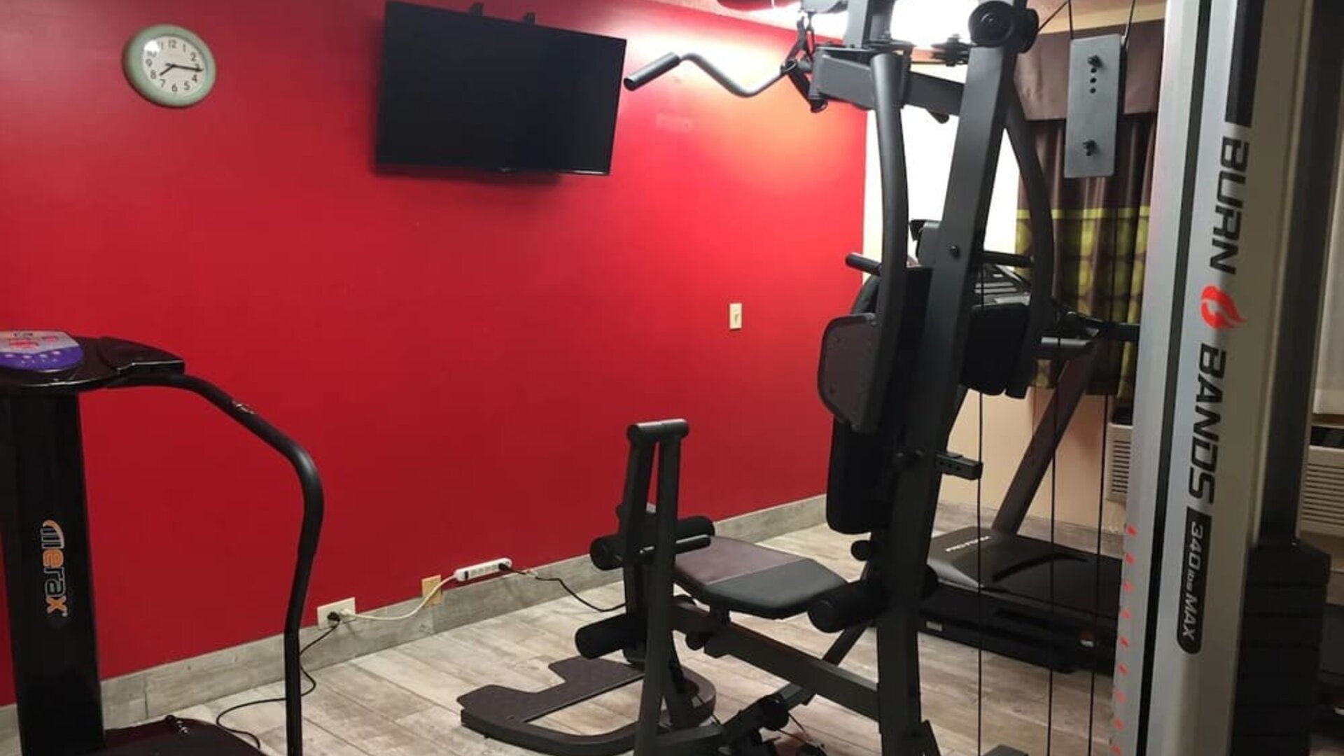 Fitness center available at Super 8 Bedford DFW Airport West.   