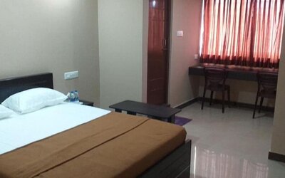 Day use room with natural light at The Nisarga Grand.