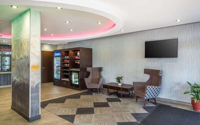 Reception area offering friendly guest services, modern décor, and convenient check-in facilities at Best Western Braintree.