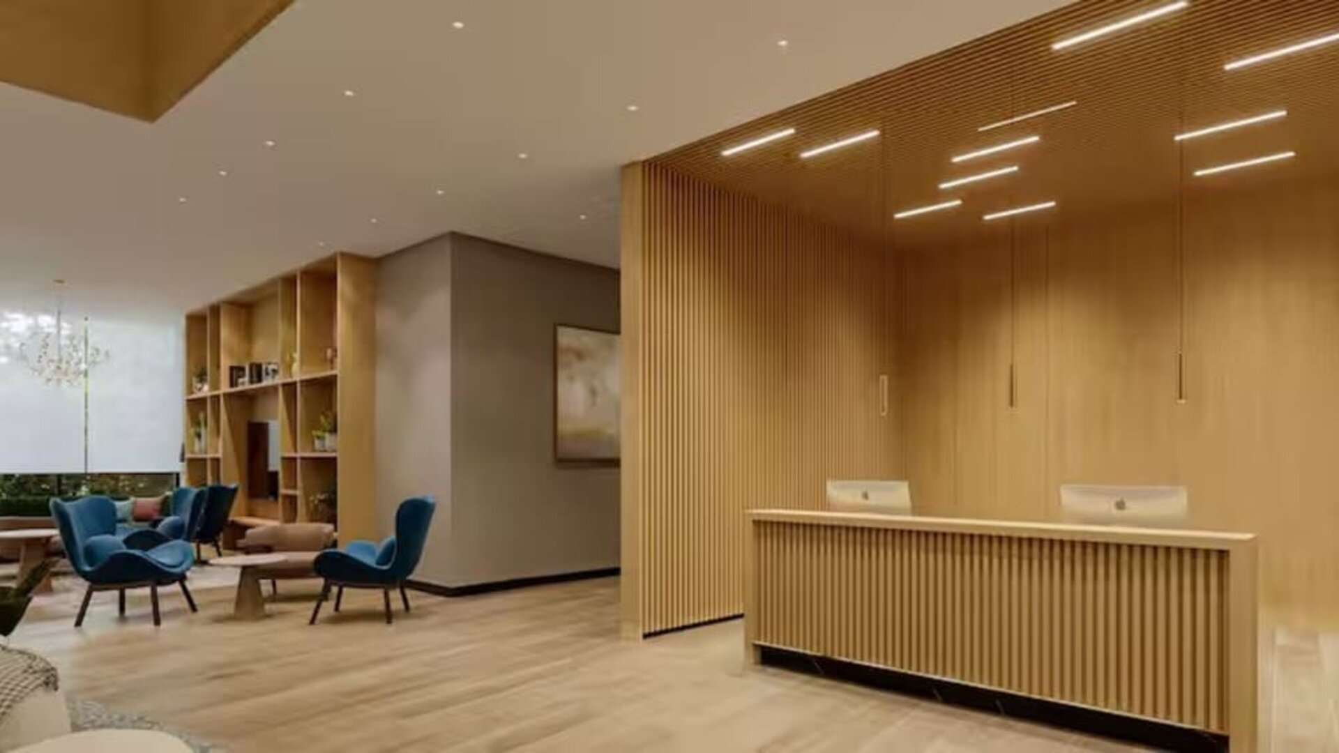 Lobby and hotel entrance at Hilton Garden Inn Termez Ayritom.