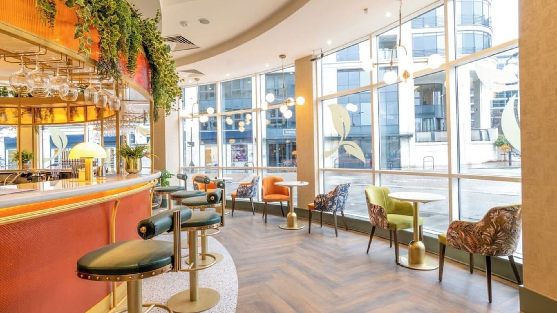 Hotel bar at DoubleTree By Hilton London - Chelsea.