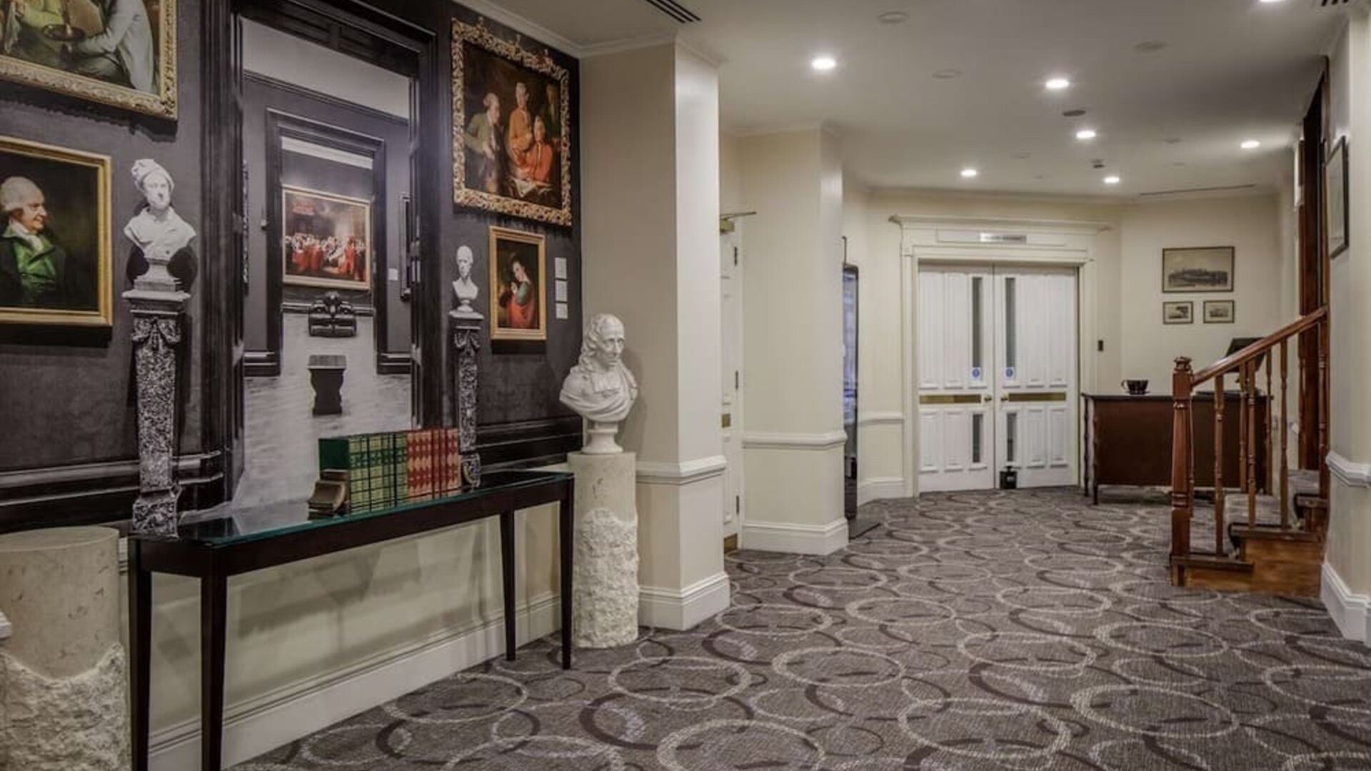 Lobby at Hilton London Euston.