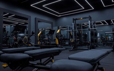 Fitness center available at Hilton Bournemouth.   