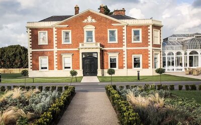 Hotel exterior at DoubleTree By Hilton Hotel & Spa Chester.
