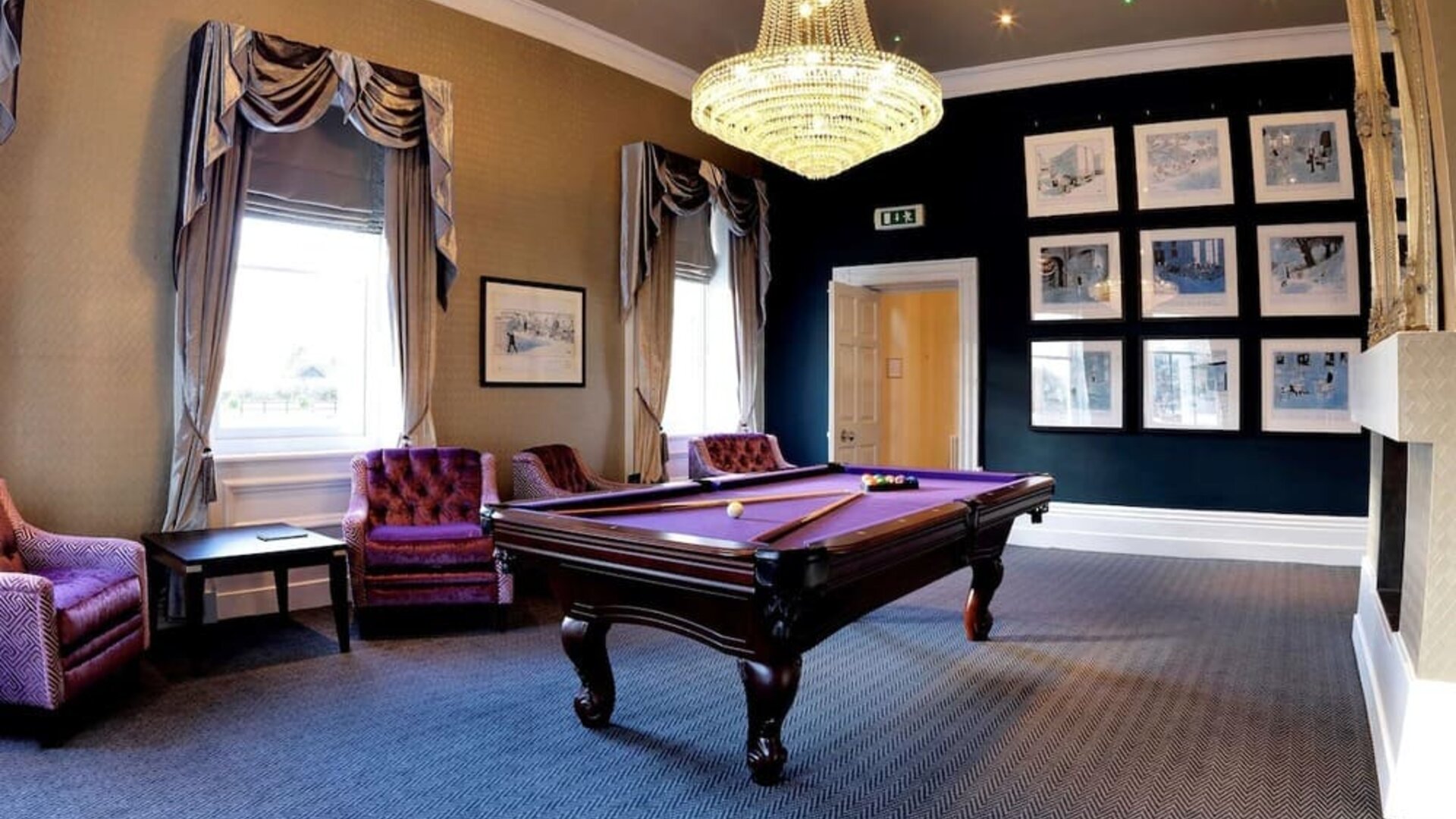 Billiards table available at DoubleTree By Hilton Hotel & Spa Chester.