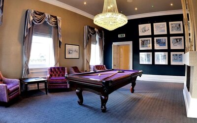 Billiards table available at DoubleTree By Hilton Hotel & Spa Chester.