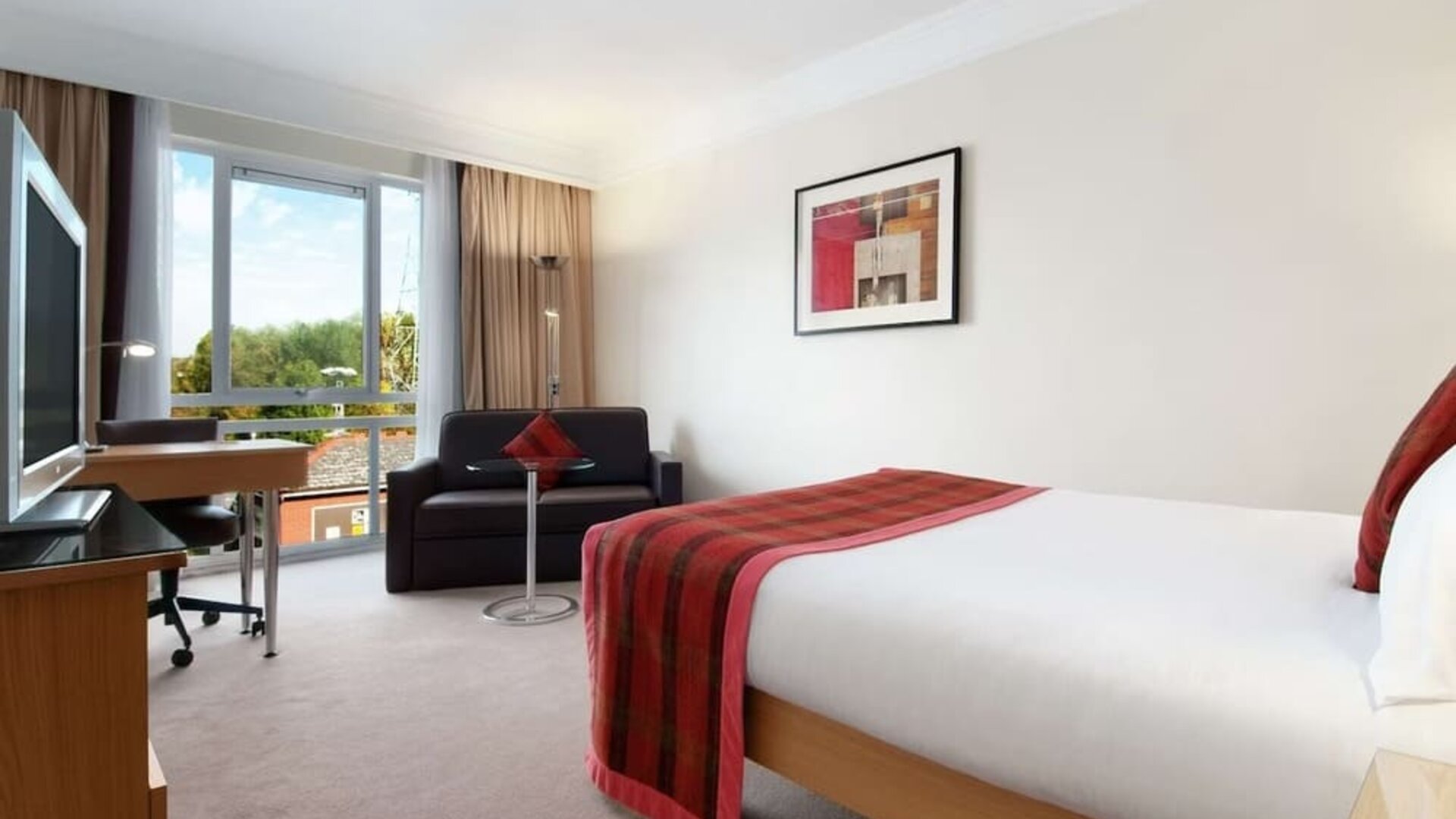 Day use room at Hilton Leicester.